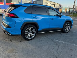 2021 Toyota RAV4 V (XA50), синий, 3700000 рублей, вид 2