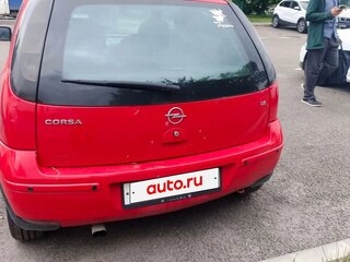 2004 Opel Corsa C Рестайлинг, красный, 150000 рублей, вид 4