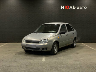 2007 Lada (ВАЗ) Kalina I, серый, 120000 рублей, вид 1