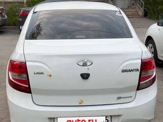 2015 Lada (ВАЗ) Granta I, белый, 360000 рублей, вид 4