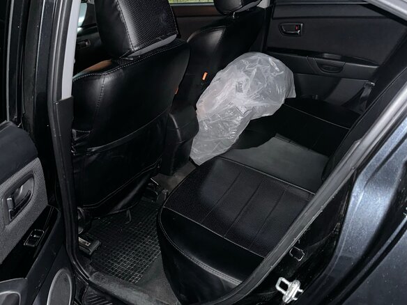 2008 Mazda 3 I (BK) Рестайлинг, чёрный - вид 7