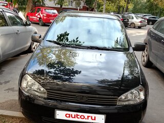2011 Lada (ВАЗ) Kalina I, чёрный, 240000 рублей, вид 1