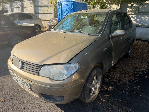 2007 Fiat Albea I Рестайлинг, бежевый, 197000 рублей - вид 1