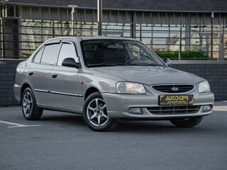 2008 Hyundai Accent ТагАЗ II, бежевый, 365000 рублей, вид 1