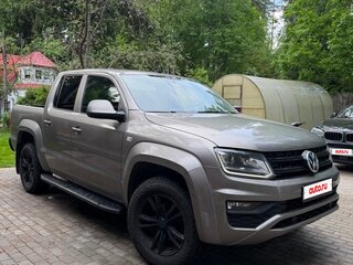 2018 Volkswagen Amarok I Рестайлинг, бежевый, 2990000 рублей, вид 2