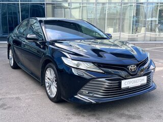 2019 Toyota Camry VIII (XV70), чёрный, 2900000 рублей, вид 3