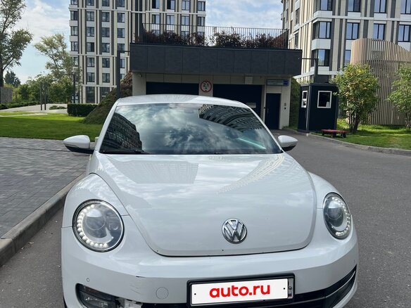 2013 Volkswagen Beetle II (A5), белый - вид 3