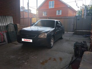 2008 Lada (ВАЗ) Priora I, чёрный, 200000 рублей, вид 1