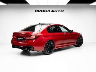 2021 BMW M5 Competition VI (F90) Рестайлинг, красный, 9990000 рублей, вид 4