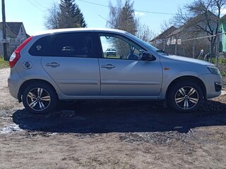 2014 Lada (ВАЗ) Kalina II, серебристый, 530000 рублей, вид 1