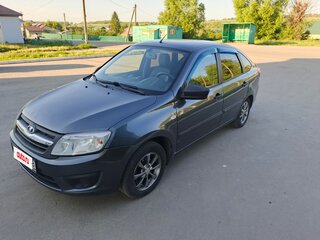 2018 Lada (ВАЗ) Granta I Рестайлинг, серый, 550000 рублей, вид 1