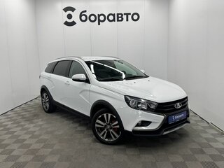 2021 Lada (ВАЗ) Vesta SW I, белый, 1070000 рублей, вид 3