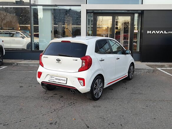 2017 Kia Picanto GT Line III, белый, 1249000 рублей - вид 4