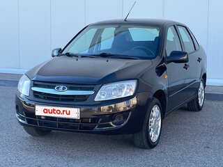 2013 Lada (ВАЗ) Granta I, коричневый, 379000 рублей, вид 2