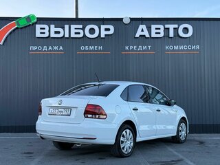 2019 Volkswagen Polo V Рестайлинг, белый, 1080000 рублей, вид 2