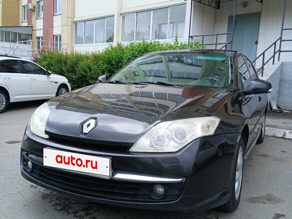 2008 Renault Laguna III, чёрный, 670000 рублей - вид 1