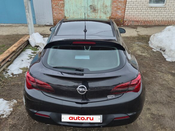2012 Opel Astra GTC J Рестайлинг, чёрный, 1000050 рублей - вид 5