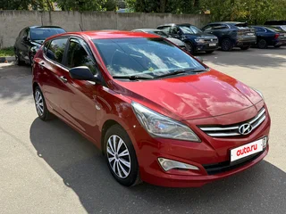 2016 Hyundai Solaris I Рестайлинг, красный, 750000 рублей, вид 3