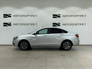 2017 Lada (ВАЗ) Vesta I, серебристый, 619000 рублей, вид 2