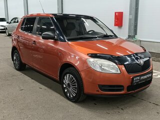 2009 Skoda Fabia II, оранжевый, 320000 рублей, вид 3