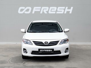 2013 Toyota Corolla X (E140, E150) Рестайлинг, белый, 1170000 рублей, вид 3