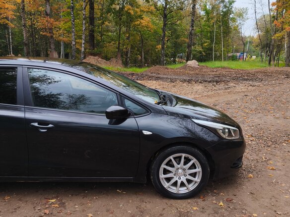2013 Kia Ceed II, чёрный, 950000 рублей - вид 3