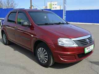 2011 Renault Logan I Рестайлинг, красный, 449000 рублей, вид 3