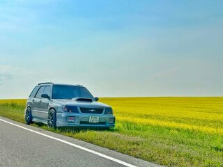 1997 Subaru Forester I, серый, 650000 рублей, вид 3