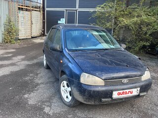 2007 Lada (ВАЗ) Kalina I, синий, 100000 рублей, вид 1