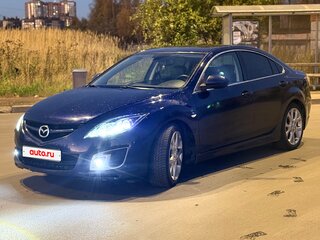 2008 Mazda 6 II (GH), синий, 775000 рублей, вид 1