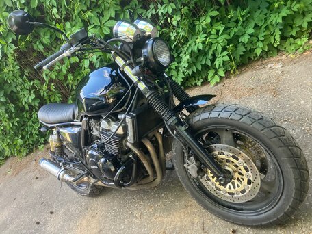 1995 Honda CB 400 Super Four, чёрный, 230000 рублей, вид 2