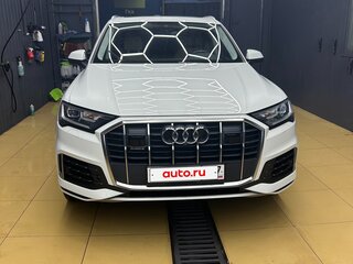 2020 Audi Q7 45 TFSI II (4M) Рестайлинг, белый, 4950000 рублей, вид 5