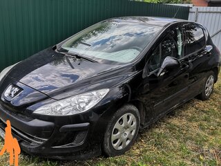 2010 Peugeot 308 I, чёрный, 300000 рублей, вид 1