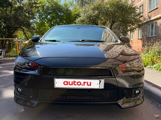 2010 Mitsubishi Lancer X, чёрный, 640000 рублей, вид 3