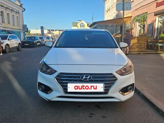 2017 Hyundai Solaris II, белый, 1100000 рублей, вид 2