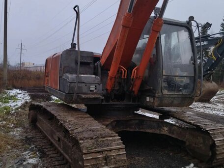 2007 Hitachi ZX200, оранжевый, 3000000 рублей, вид 1