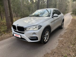 2015 BMW X6 35i II (F16), белый, 2500000 рублей, вид 1