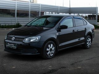 2013 Volkswagen Polo V, чёрный, 590000 рублей, вид 1