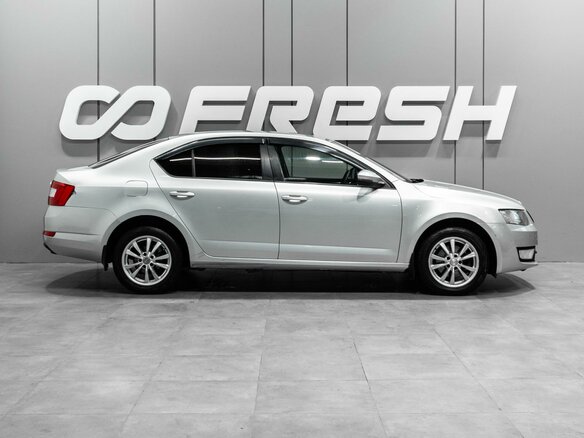 2014 Skoda Octavia III (A7), серебристый - вид 4