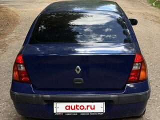 2002 Renault Symbol I Рестайлинг, синий, 210000 рублей, вид 5