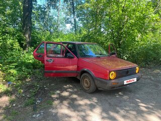 1991 Volkswagen Golf II, красный, 60000 рублей, вид 3
