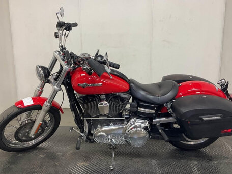 2011 Harley-Davidson Dyna Super Glide, красный, 590000 рублей, вид 2