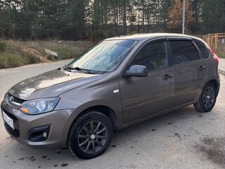 2017 Lada (ВАЗ) Kalina II, коричневый, 420000 рублей, вид 4