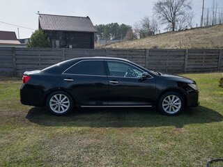 2012 Toyota Camry VII (XV50), чёрный, 1290000 рублей, вид 3