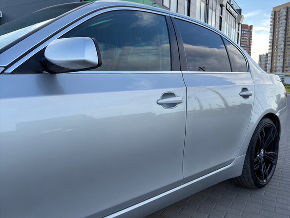 2008 BMW 5 серии 528i V (E60/E61) Рестайлинг, серый - вид 15
