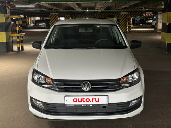 2018 Volkswagen Polo V Рестайлинг, белый