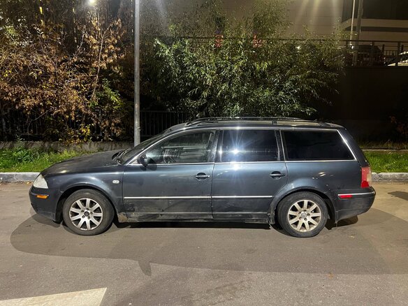 2002 Volkswagen Passat B5 Рестайлинг, серый, 200000 рублей - вид 1