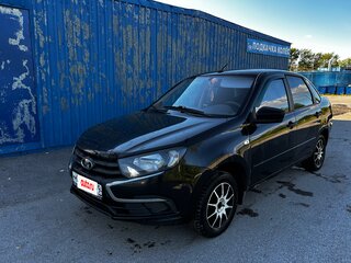 2019 Lada (ВАЗ) Granta I Рестайлинг, чёрный, 460000 рублей, вид 1