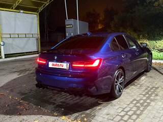 2020 BMW 3 серии 318d VII (G2x), синий, 2900000 рублей, вид 3
