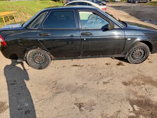2011 Lada (ВАЗ) Priora I, чёрный, 160000 рублей, вид 4